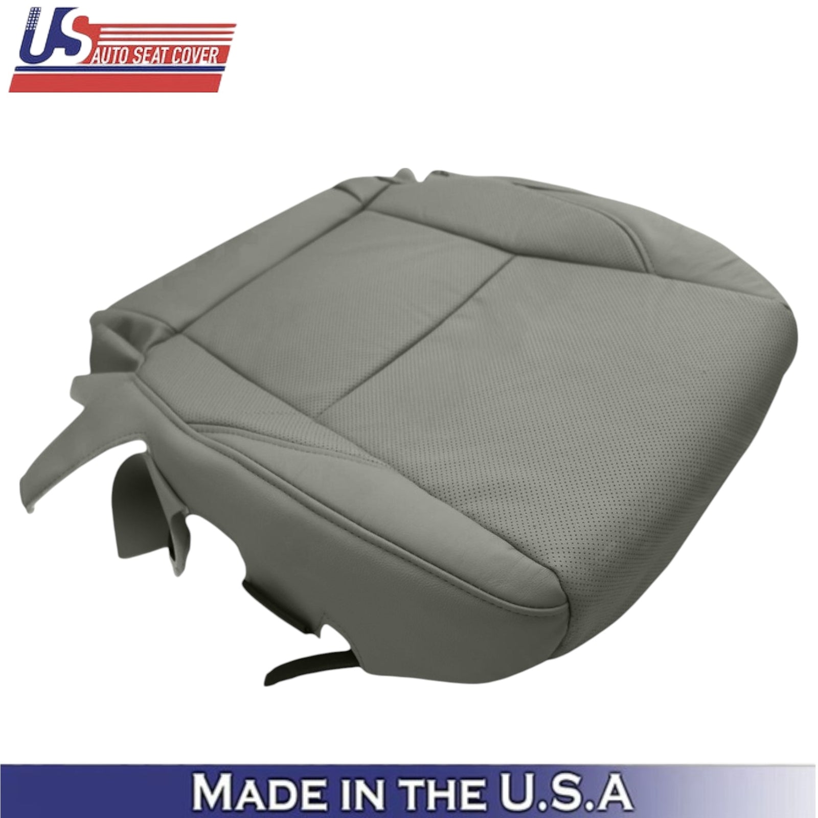 2007-2012 For Lexus ES350 Leatherette Passenger Side Seat Covers Light Gray