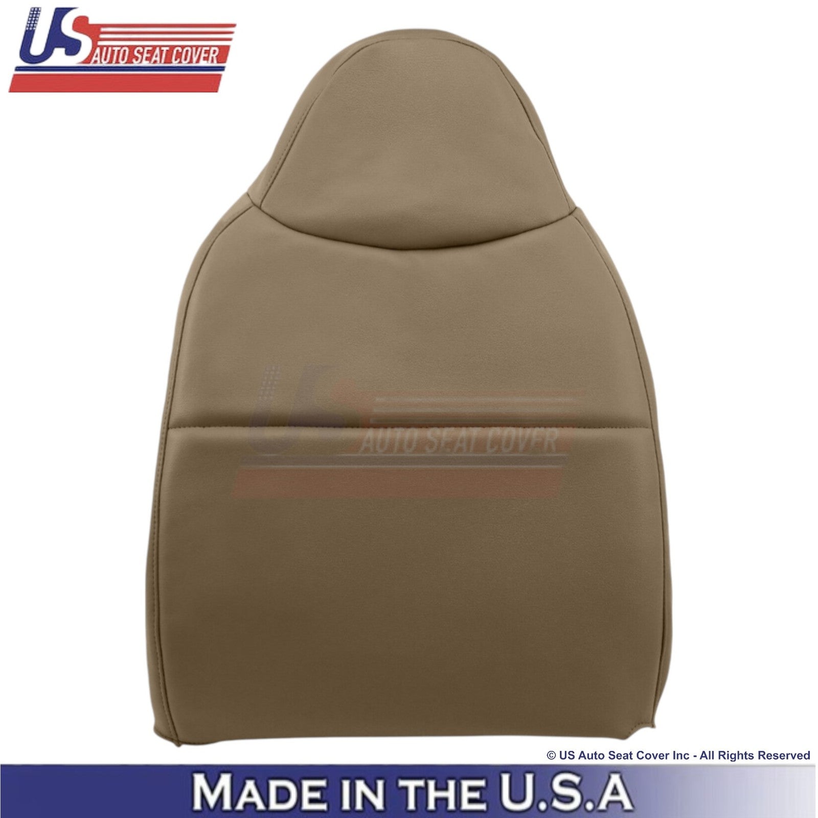 2008-2010 Fits Ford F-250 XL Leatherette Driver Side Replacement Covers Camel