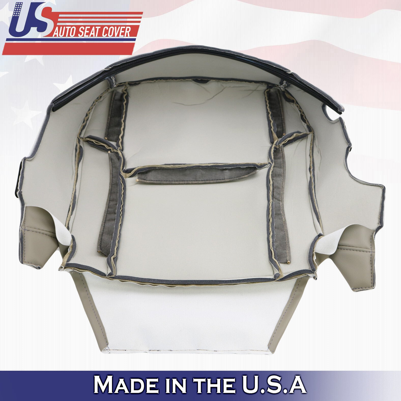 For 2003 to 2009 Toyota 4Runner Limited PASSENGER Bottom Vinyl Seat Cover in Tan