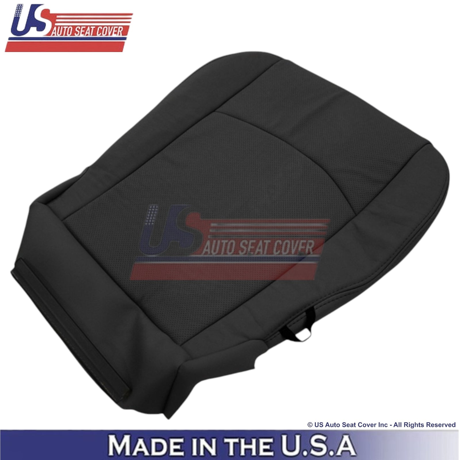 2013-2018 For Dodge Ram 2500 Laramie Genuine Leather Driver Side Covers Black