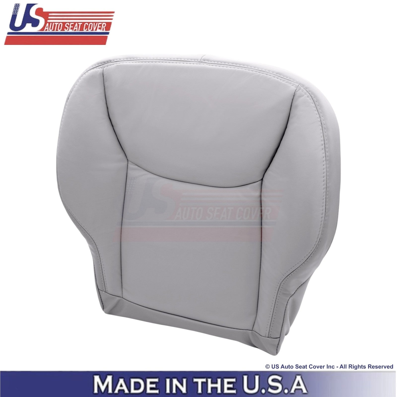 1999-2006 Fits Mercedes-Benz S-Class Leatherette Driver Bottom Cover Ash Gray
