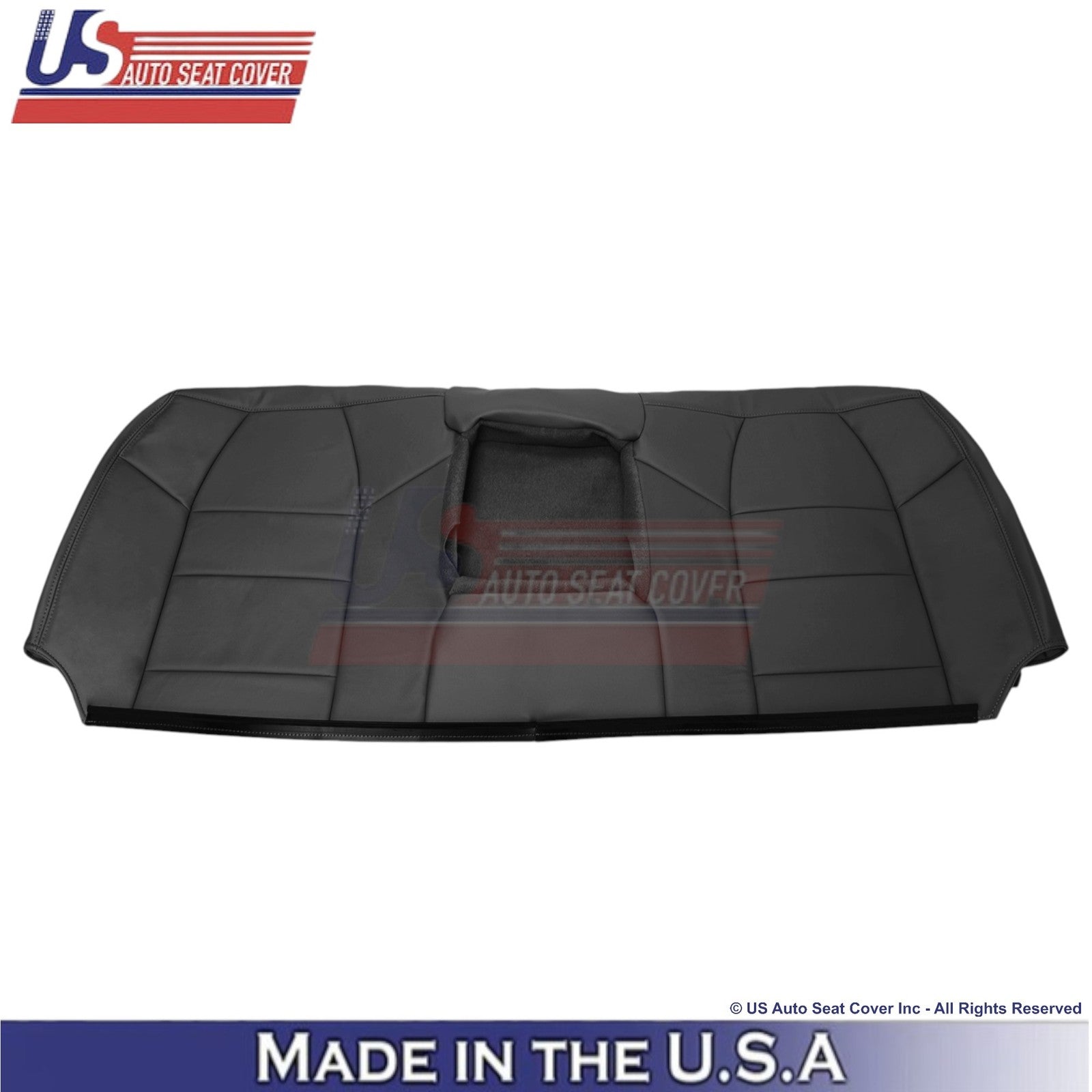 2003-2004 For Ford F250 F350 Lariat Leatherette Rear Top OEM Seat Covers Black
