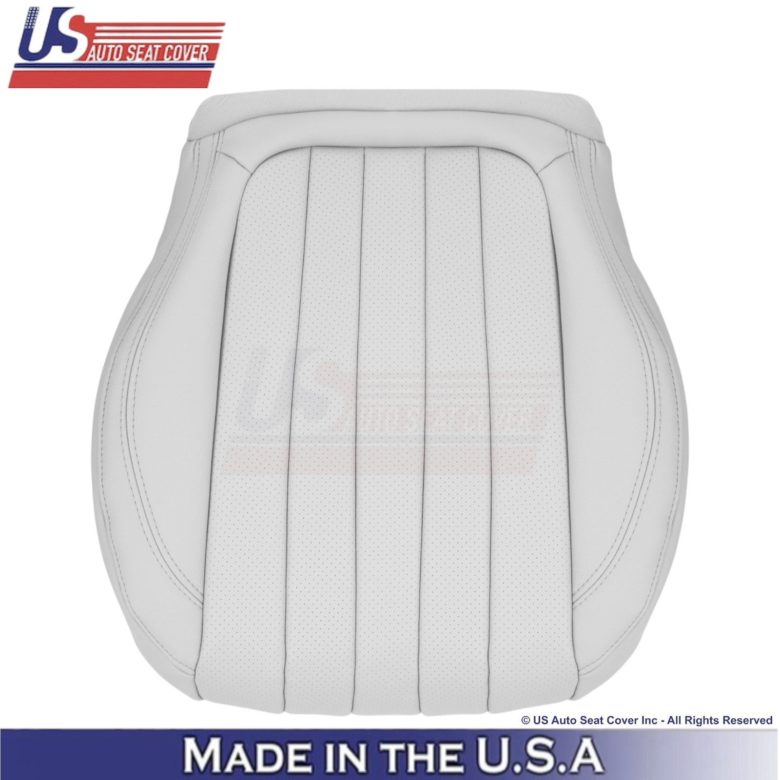2019-2023 Fits Mercedes Benz E-Class Genuine Leather Front Seat Covers White