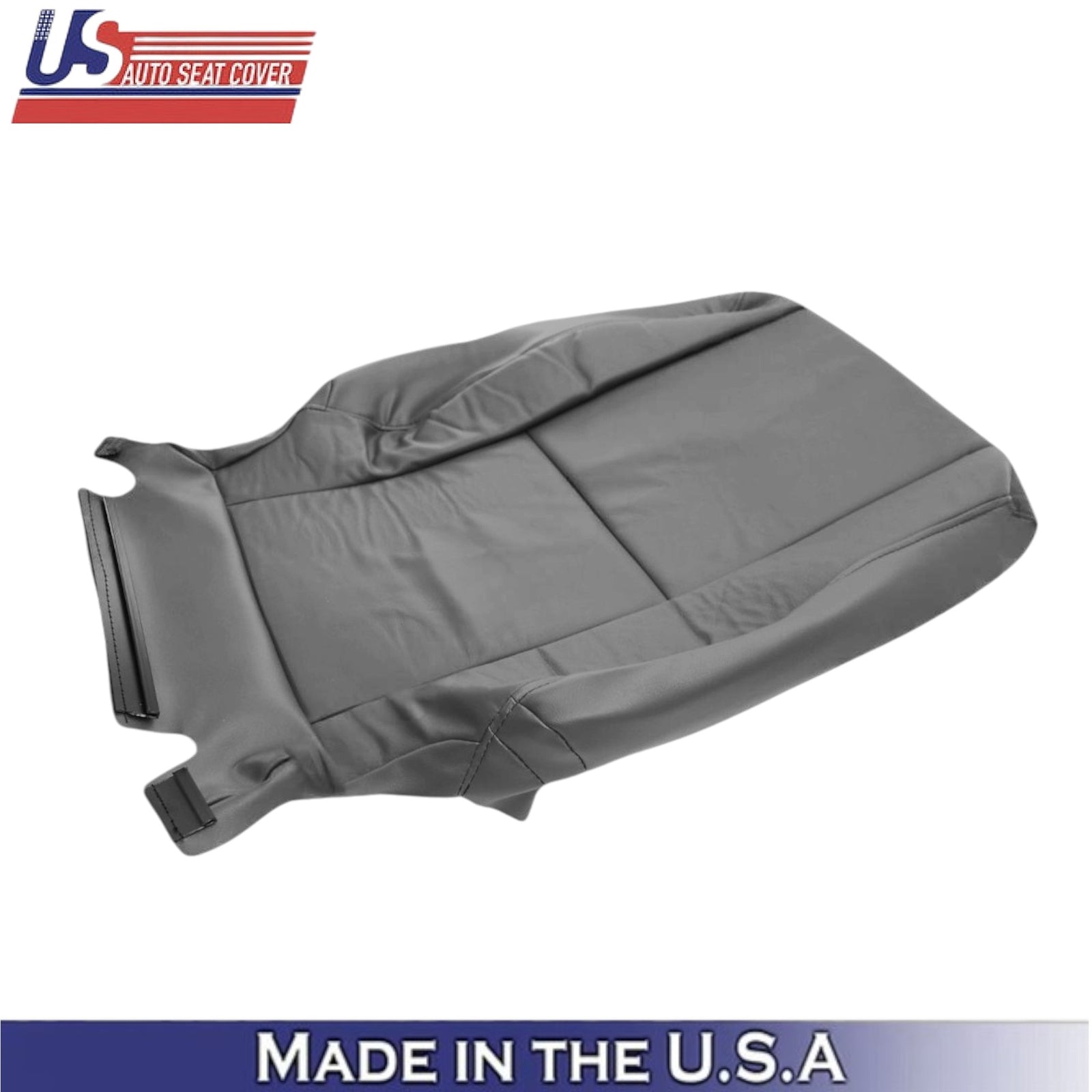 2005-2007 For Toyota Sequoia Leatherette Driver Top Replacement Seat Cover Gray