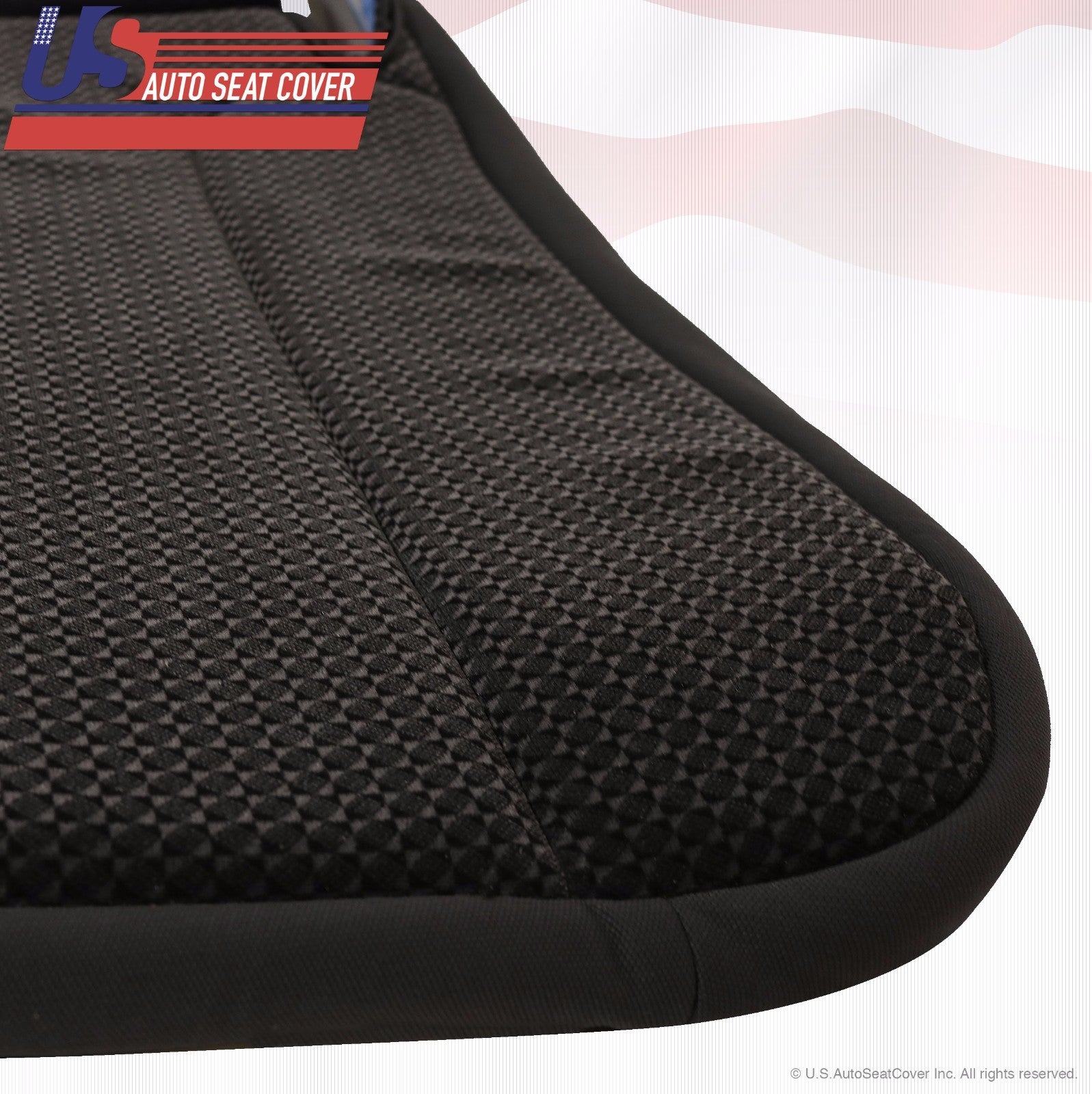 2003 For Dodge Ram 1500 SLT Driver Bottom Replacement Cloth Seat Cover Dark-Gray