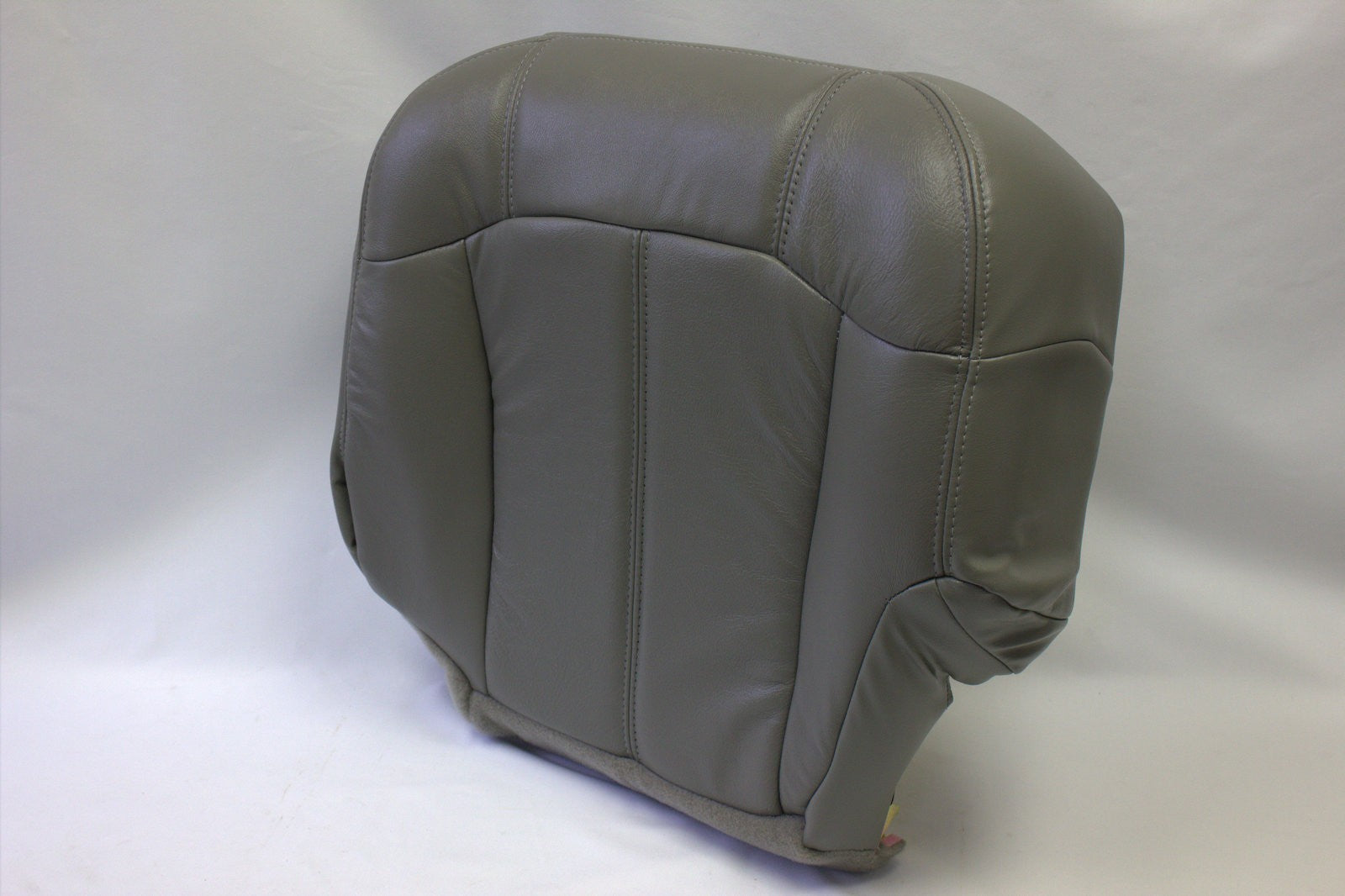 99 2000 2001 2002 Chevy Tahoe Suburban Driver Bottom Seat Cover Gray Leatherette