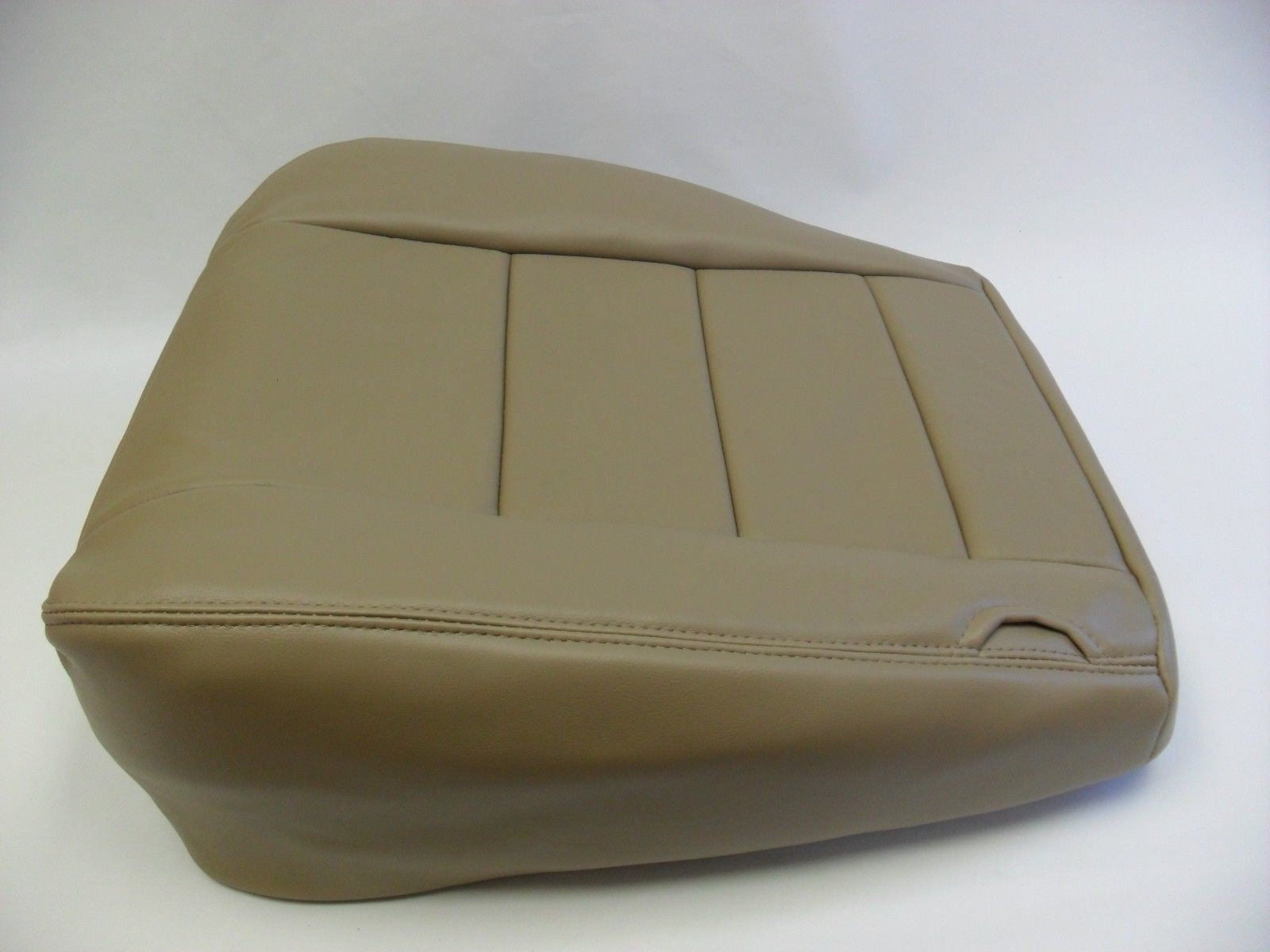 2002 - 2004 Ford Excursion Limited Passenger Bottom Leather Seat Cover Tan