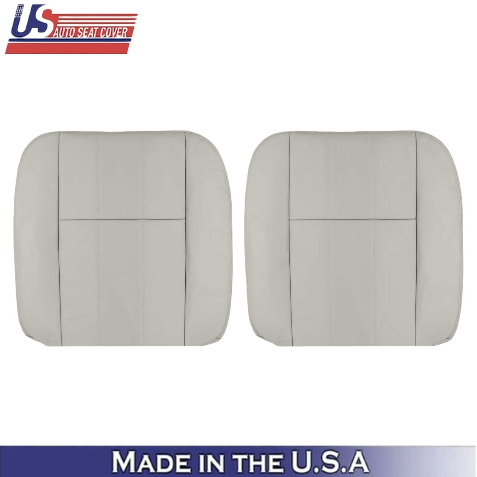 2006-2011 For Mercury Grand Marquis Leatherette Front Top Covers Med Light Stone