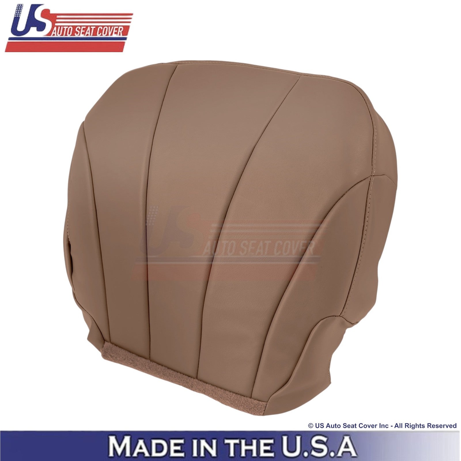1999-2000 For Chevy Silverado W/T Leather Front Bottom Covers Medium Dark Oak