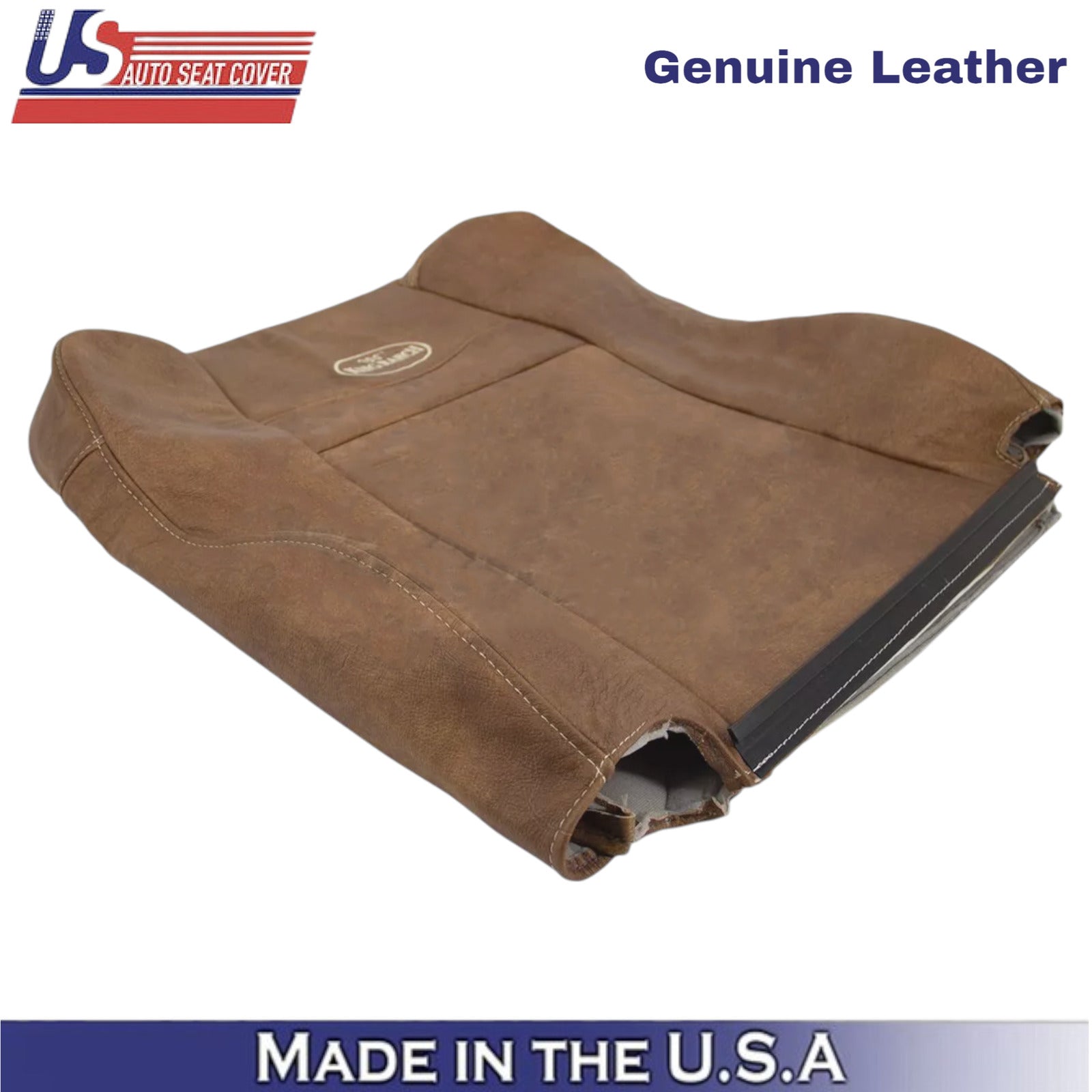 2001-2003 For Ford F150 King Ranch Leather Driver Side Replacement Seat Covers