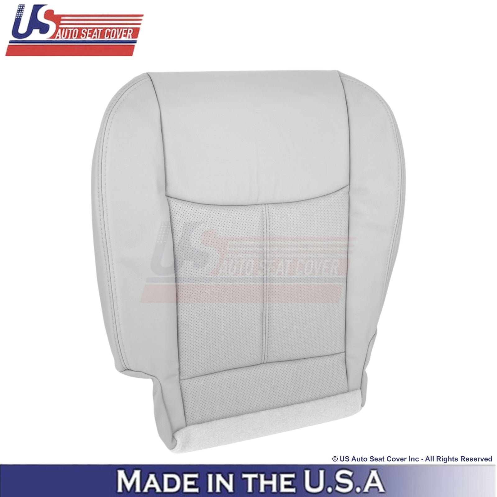 2013-2020 For Nissan Pathfinder Leather Passenger Bottom Replacement Cover Gray