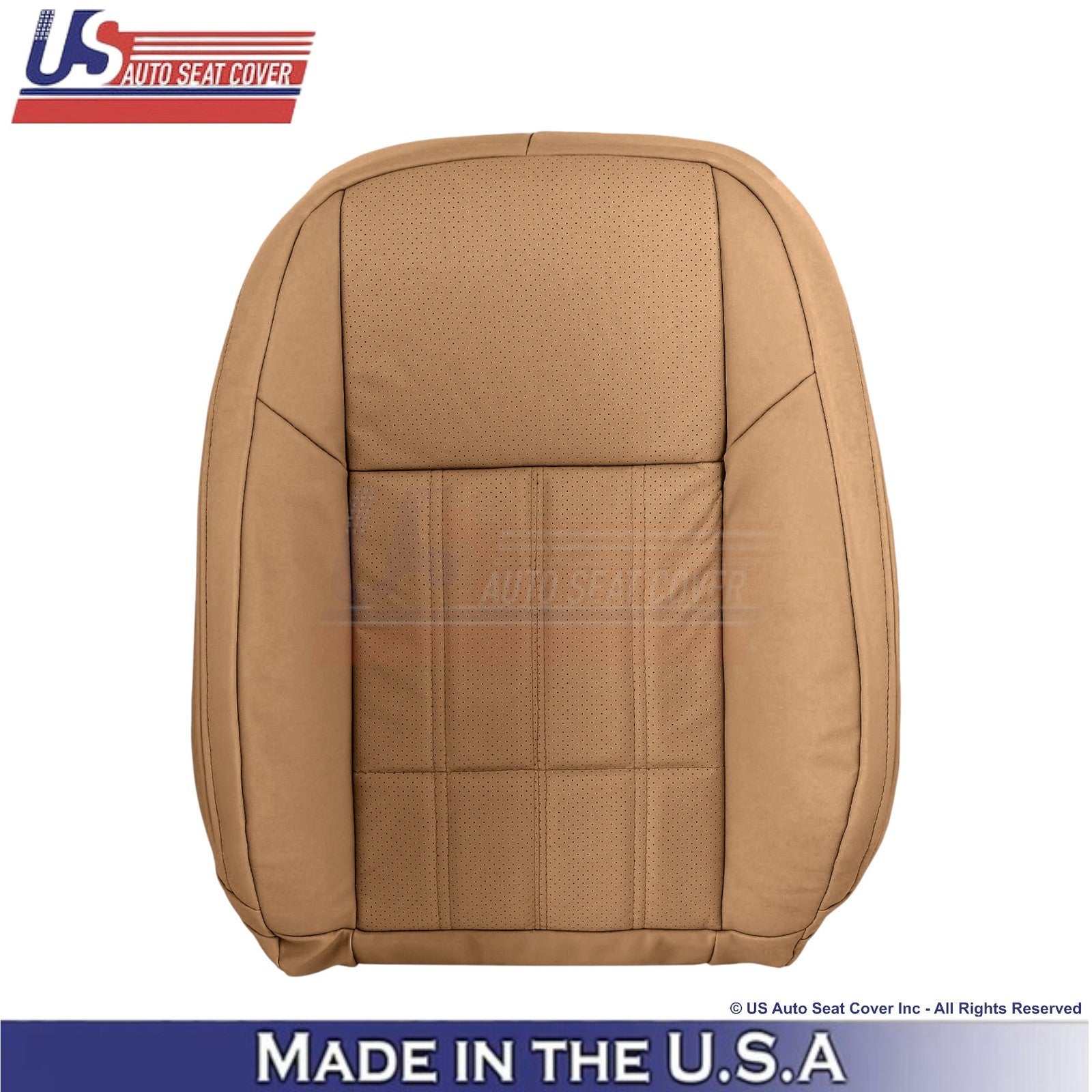 2016-2018 Fits Lexus ES 350 Leatherette Passenger Side Replacement Covers Flaxen