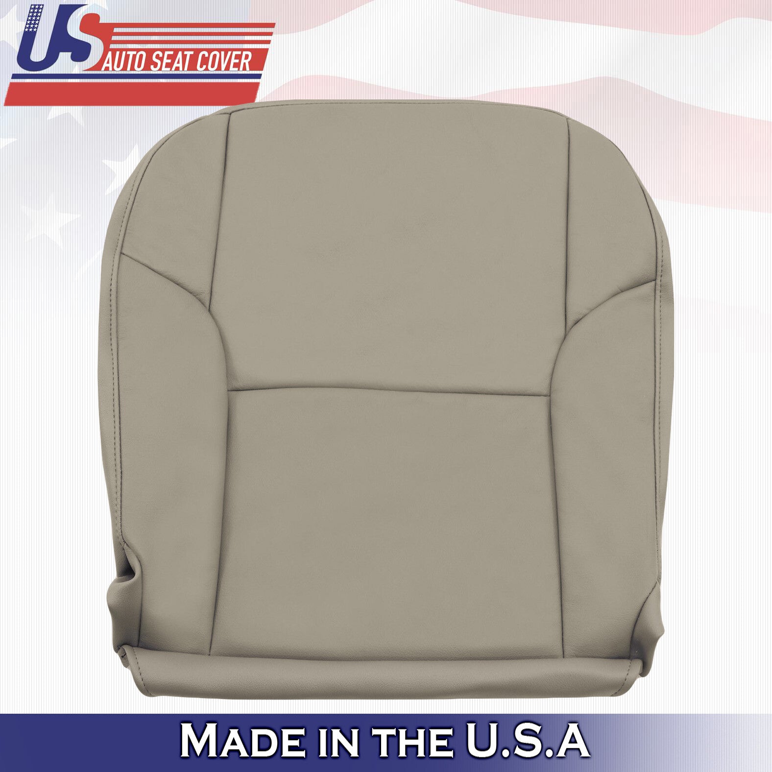 Driver Bottom Leather Seat Cover Color Tan Fit04 - 2009 Toyota 4Runner Limited