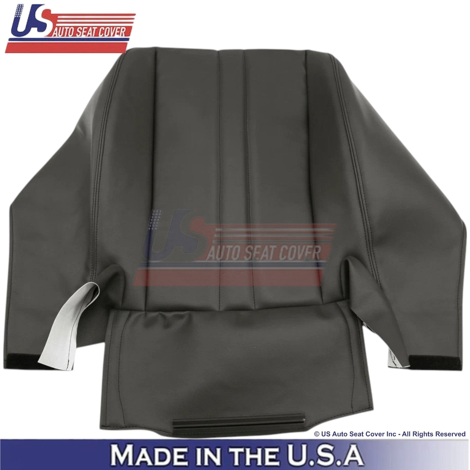 2003-2009 Fits GMC Topkick Bottom Leatherette Replacement Covers Dark Pewter