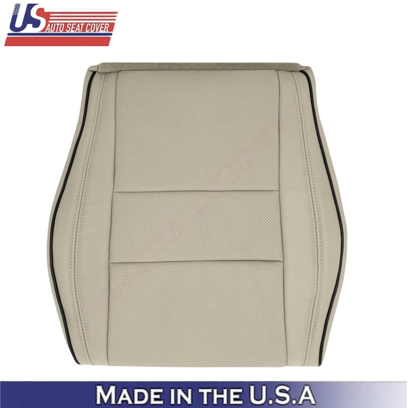 2011-2021 For Jeep Grand Cherokee Leatherette Front Seat Covers Light Frost