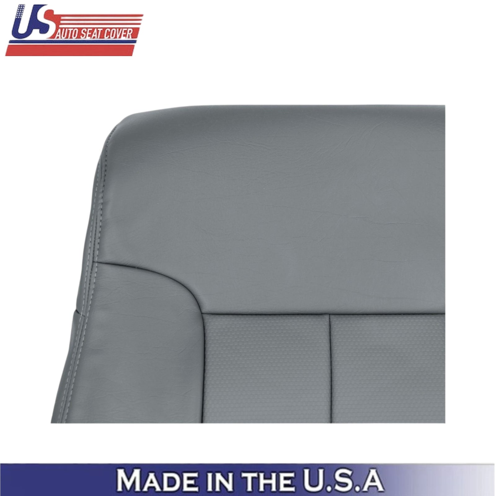 2011-2016 For Ford F250 F350 XL Work Truck Leatherette Passenger Top Cover Gray