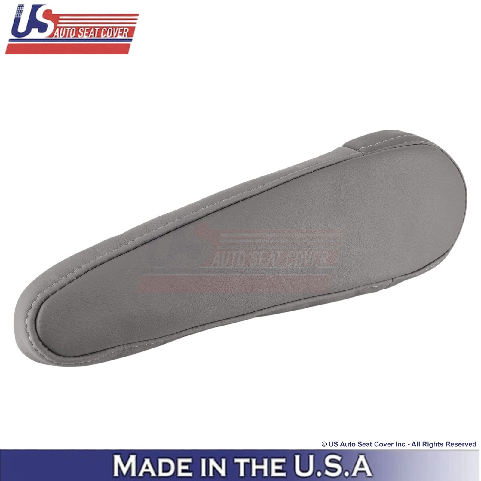 98-2003 Fits Toyota Sienna Genuine Leather Driver Armrest Replacement Cover Gray