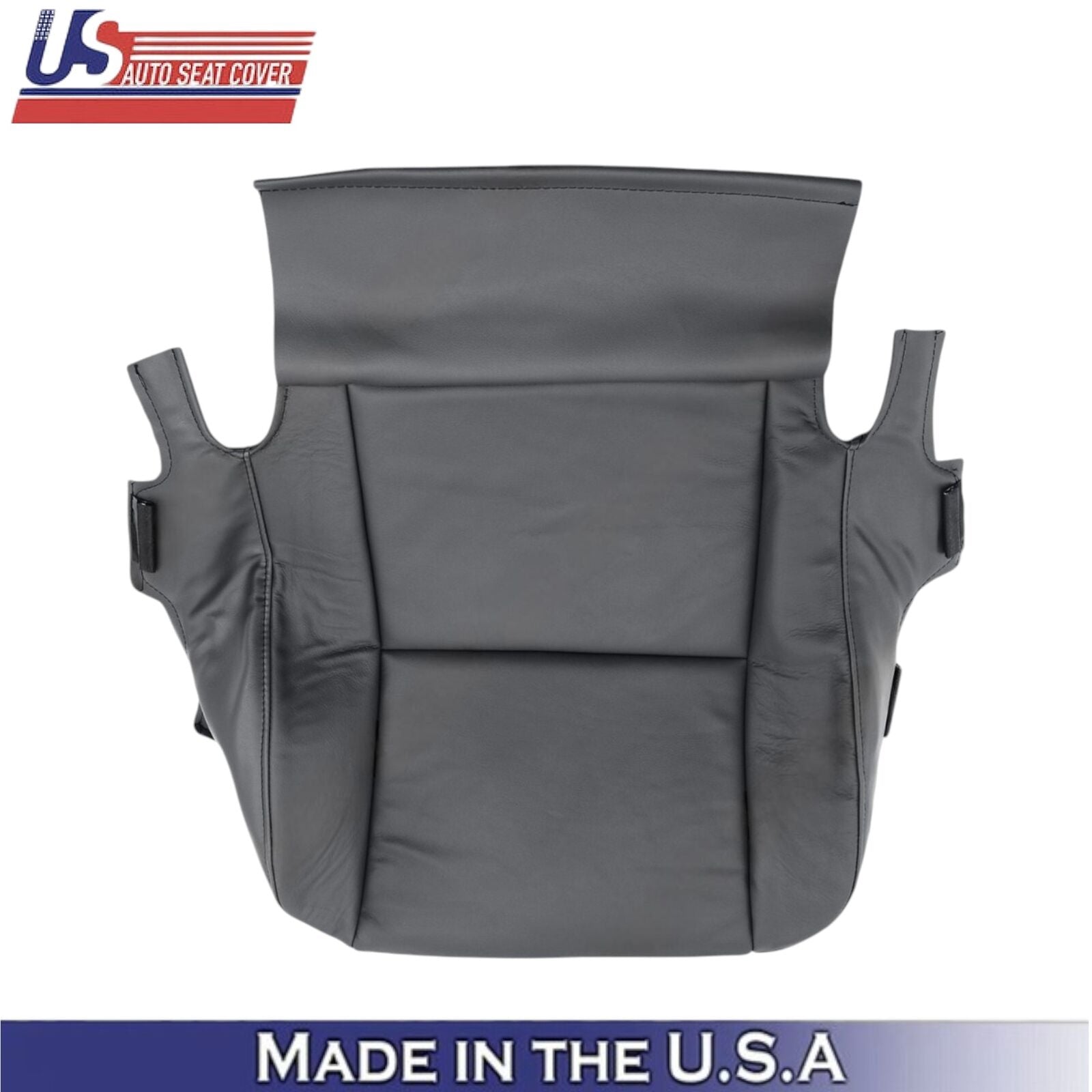 2005-2007 For Toyota Sequoia Genuine Leather Passenger Side Covers Dark Charcoal