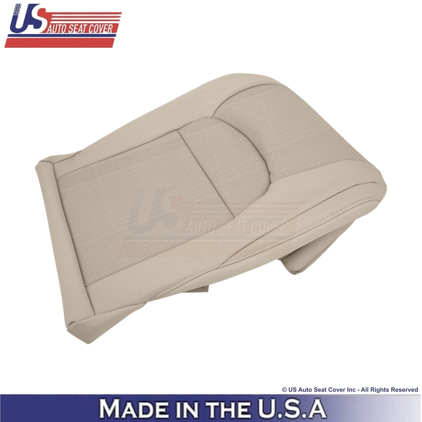 2008-2021 For Toyota Land Cruiser Leatherette Perf. Driver Bottom Cover Sand