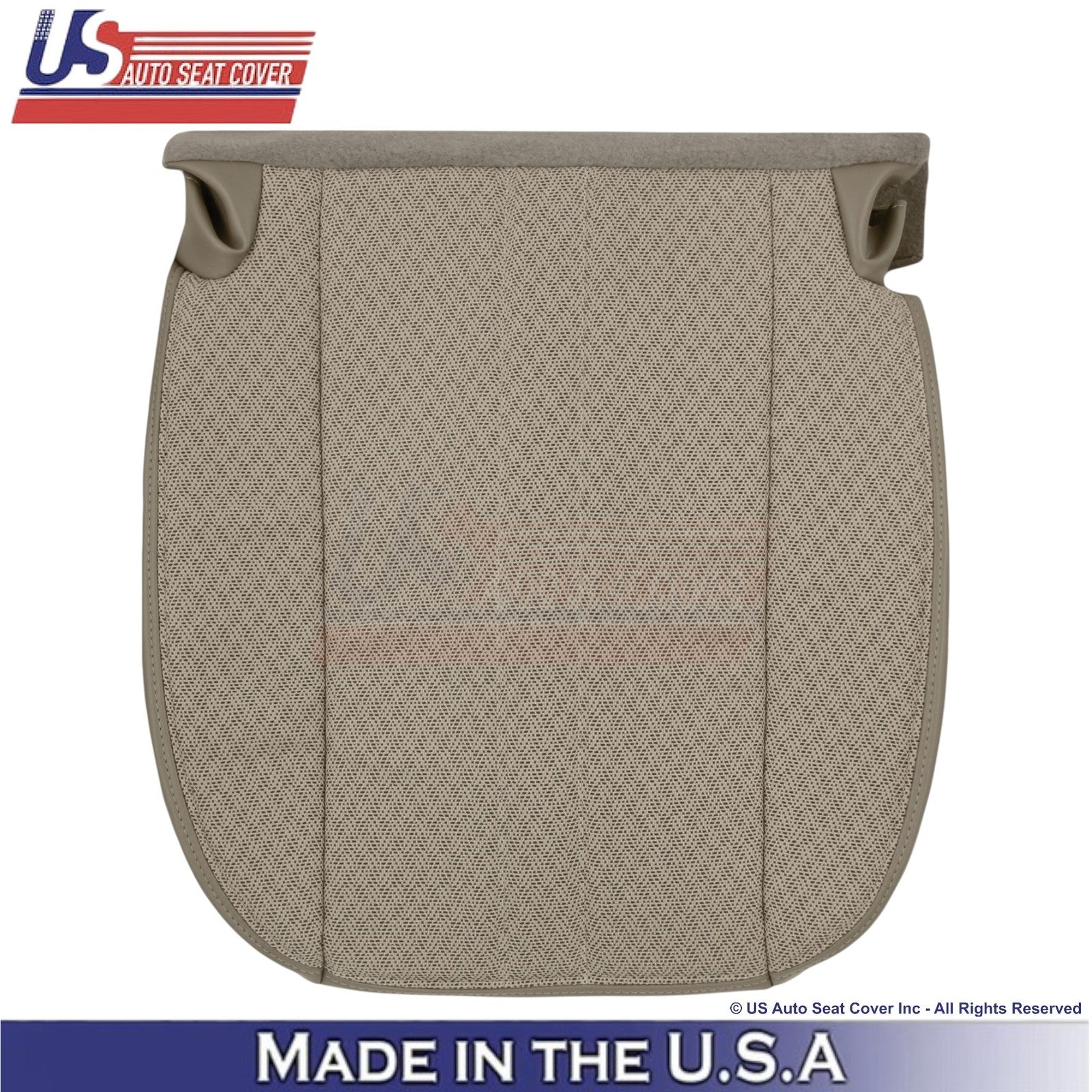 1996-2025 Fits Chevrolet Express Cloth Front Passenger Side Covers Tan