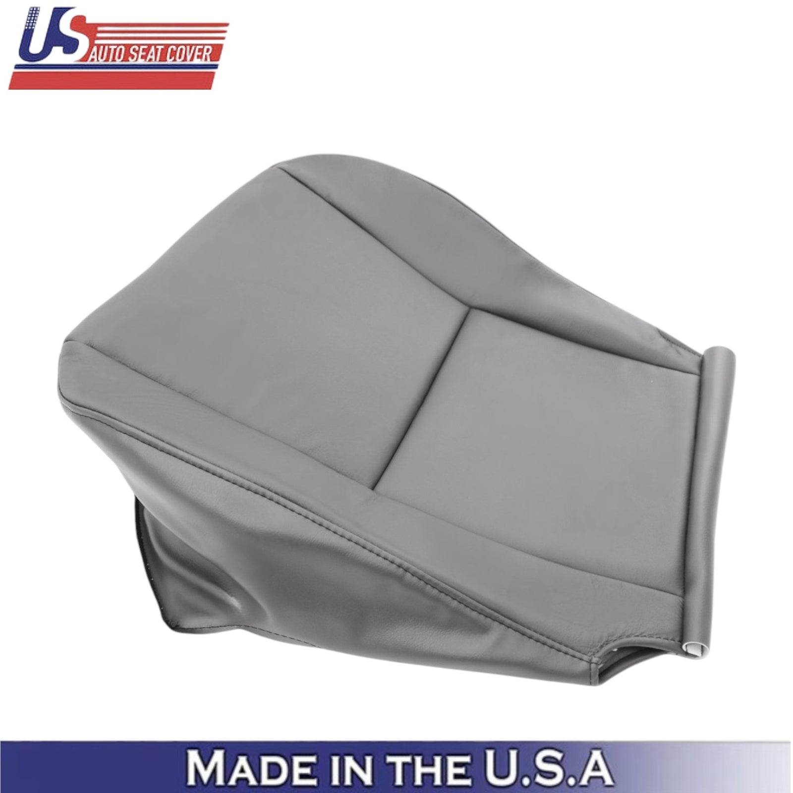 2005-2007 For Toyota Sequoia Genuine Leather Front Bottom Seat Covers Gray