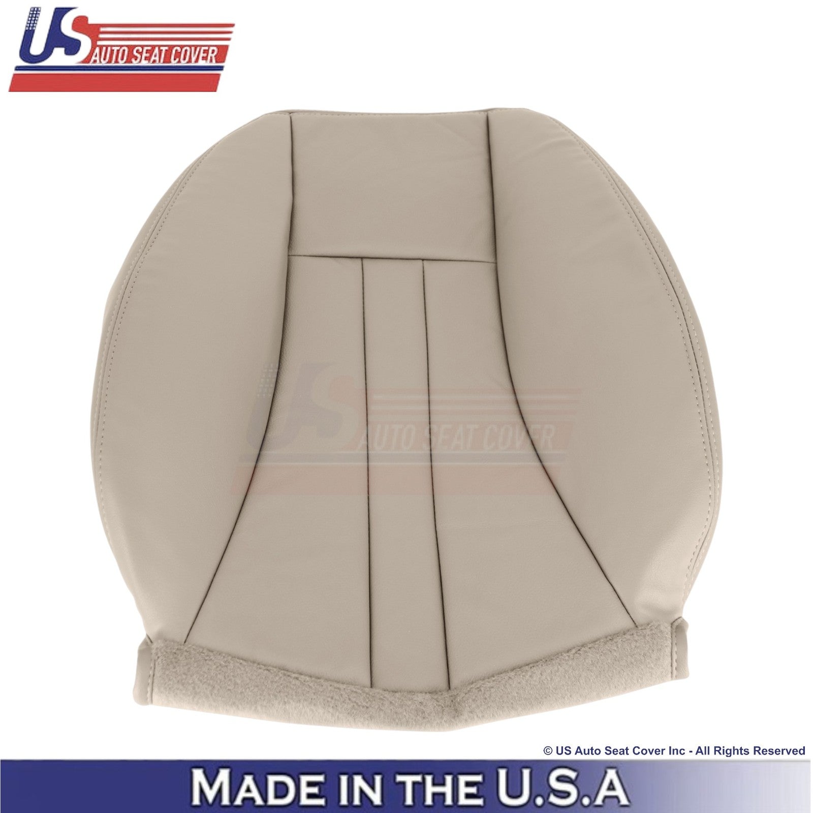 2004-2007 For Chrysler Town & Country Leatherette Passenger Covers Lt. Greystone