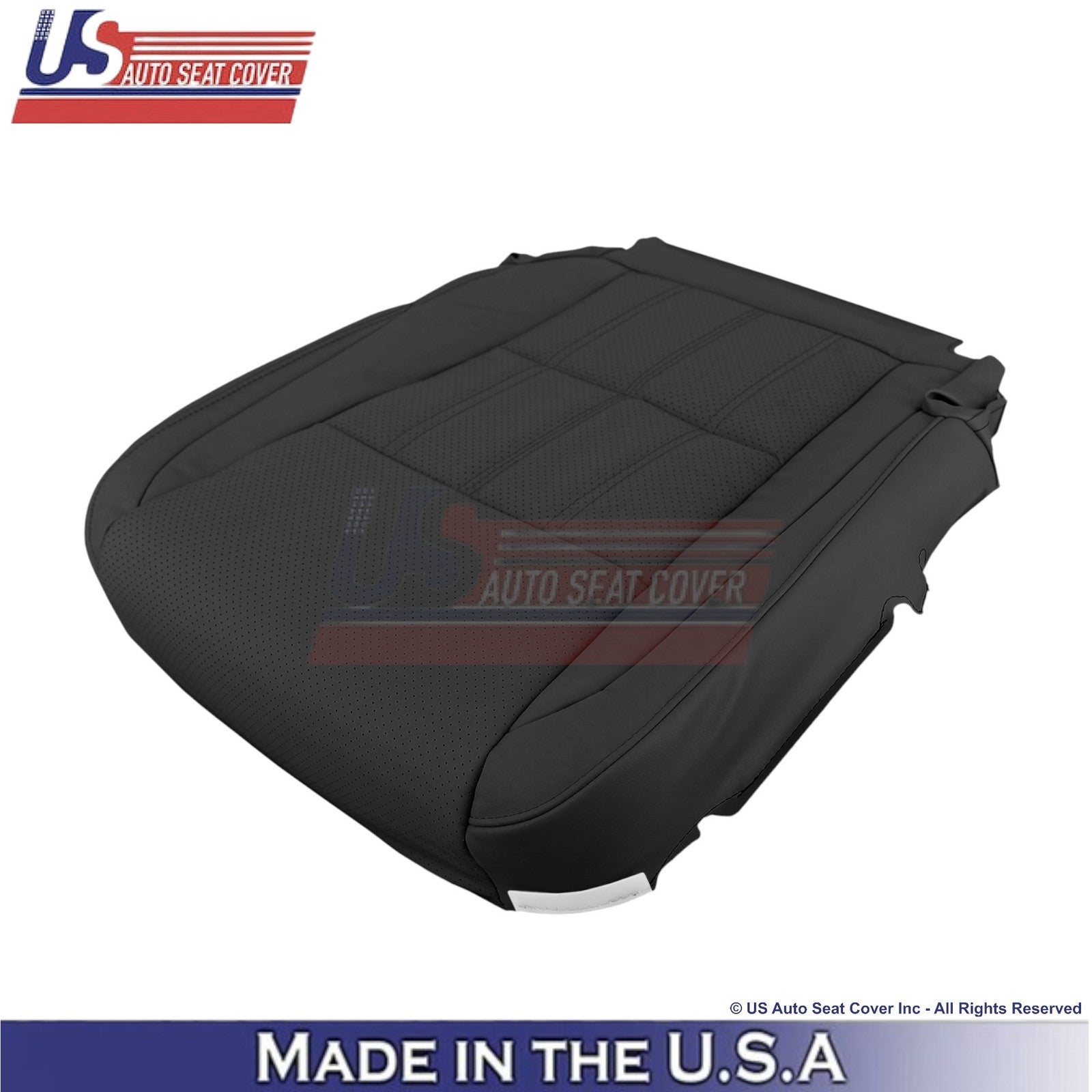 2016-2018 Fits Lexus ES 350 Leatherette Front Replacement Seat Covers Black
