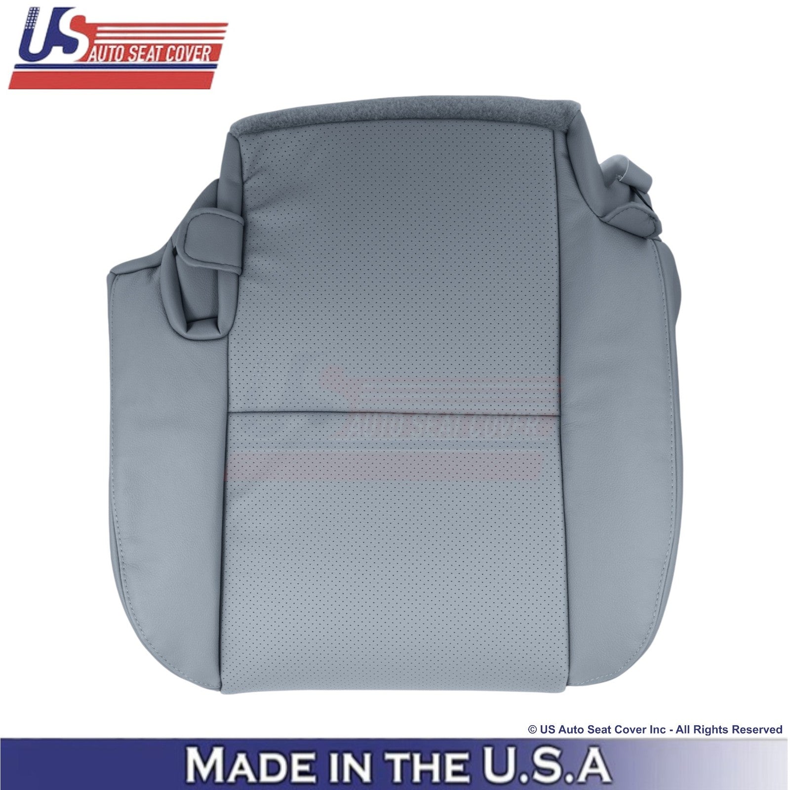 2008-2014 For Toyota Sequoia Leather Prf Rear Bottom Replacement Covers Graphite