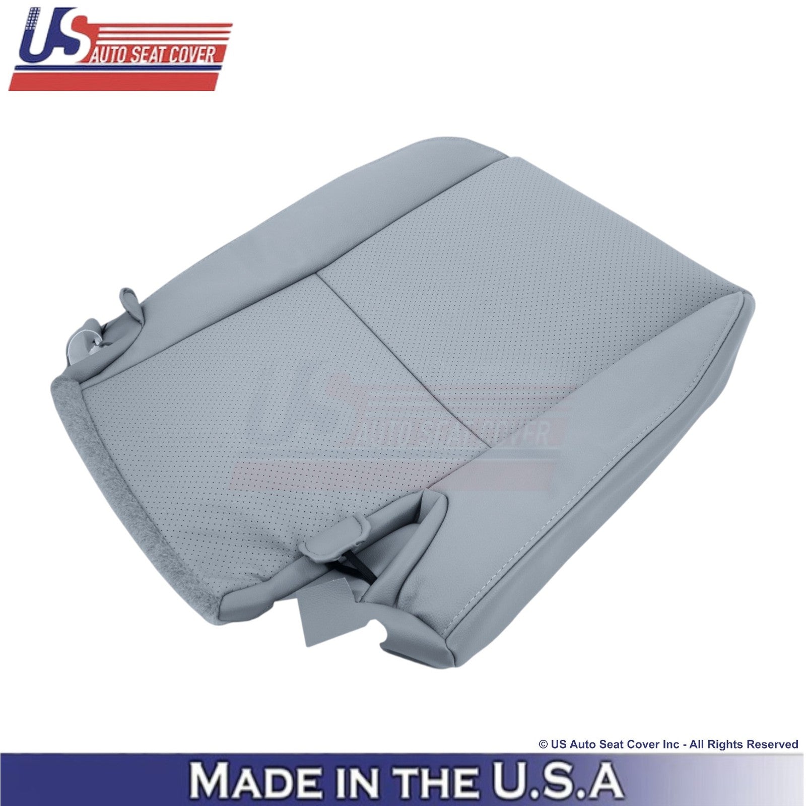 2008-2014 For Toyota Sequoia Leather Prf Rear Bottom Replacement Covers Graphite