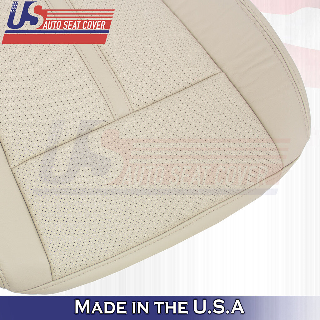 2015-2017 For Lincoln Navigator Leather Front Bottom Replacement Seat Covers Tan