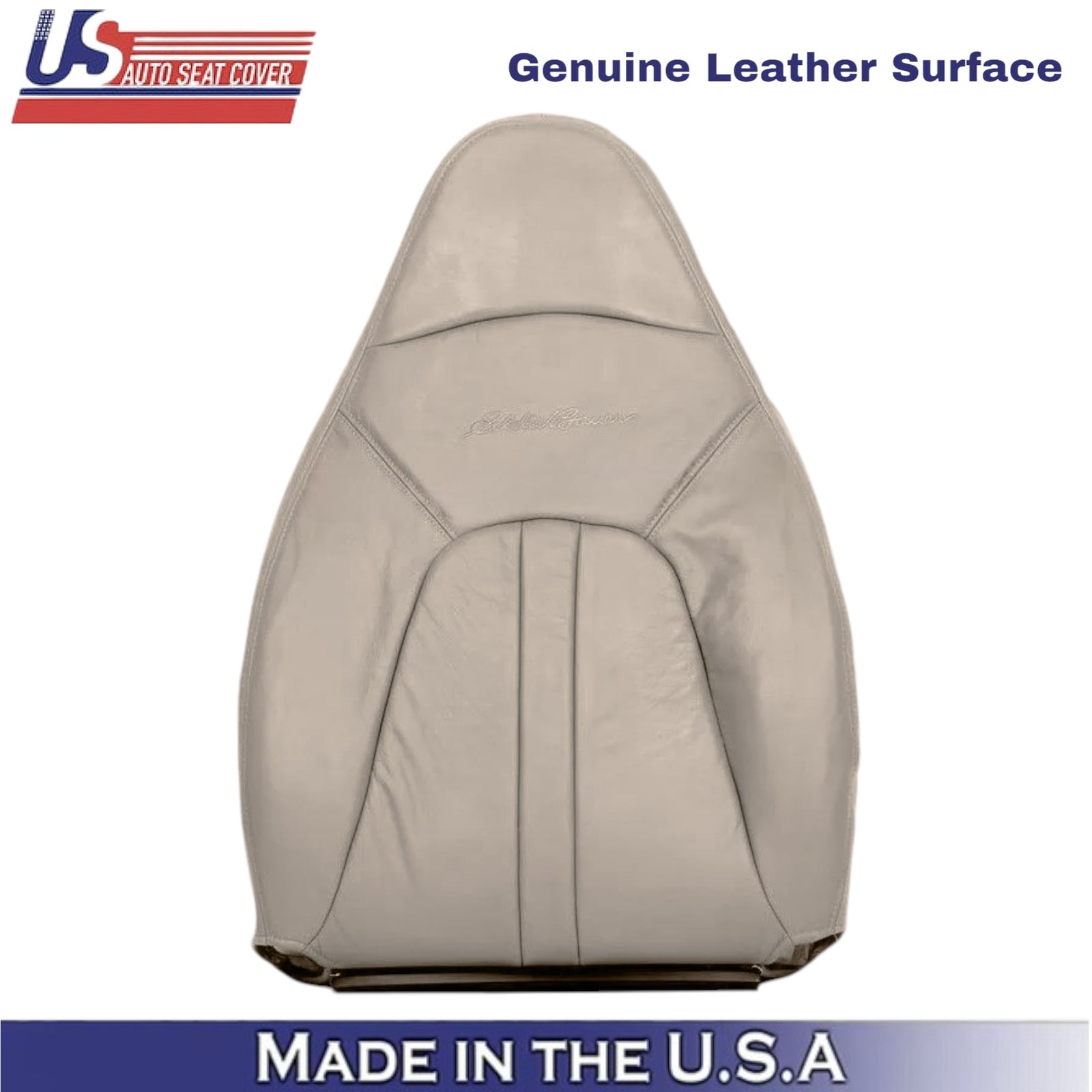 1997-1999 For Ford Expedition Eddie Bauer Leather Front Top Covers Prairie Tan