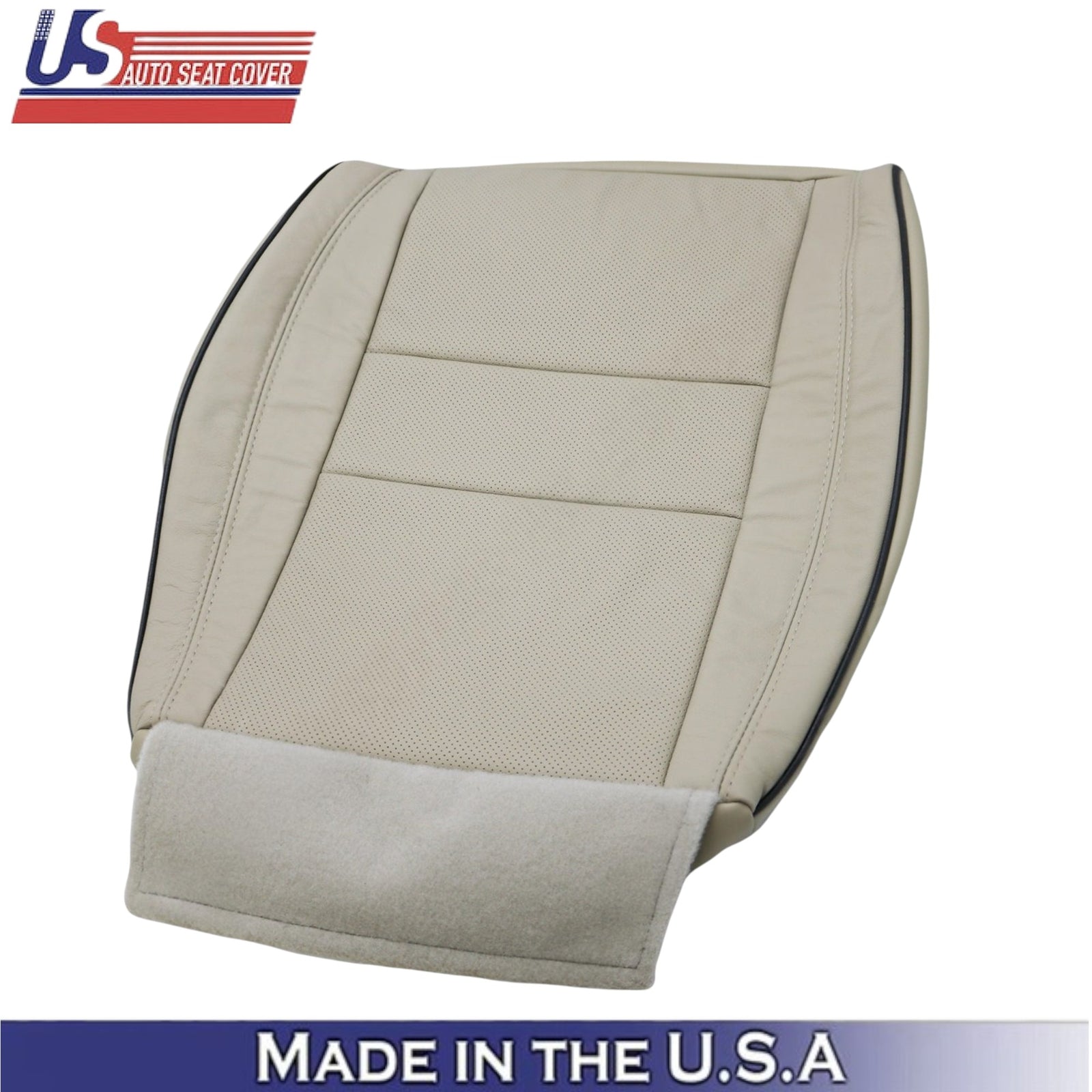 2011-2021 For Jeep Grand Cherokee Leatherette Front Seat Covers Light Frost