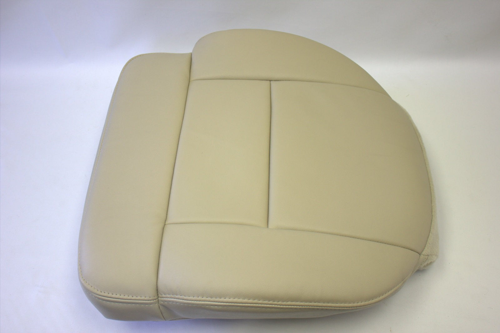 2004 Ford F-150 4WD 2WD Driver Bottom Replacement Leather Seat Cover Light Tan