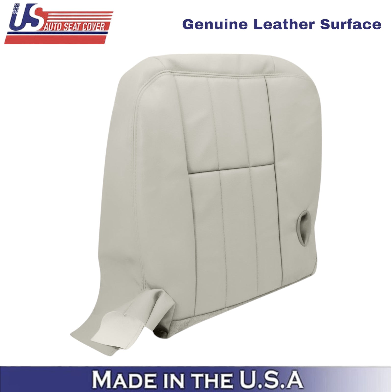 2006-2011 For Mercury Grand Marquis Leather Front Seat Covers Medium Light Stone