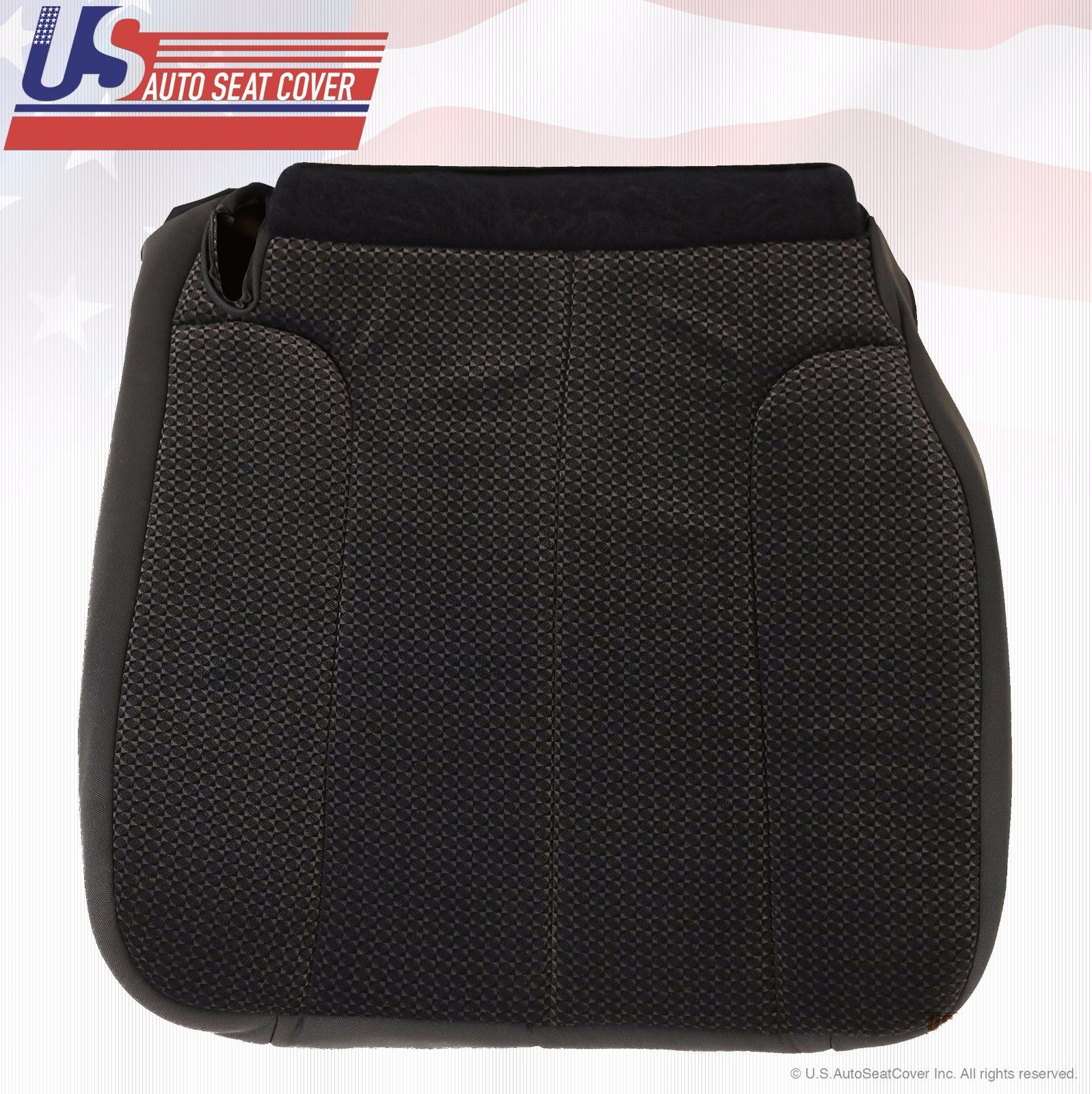 2003 2004 2005 For Dodge Ram 2500 SLT Passenger Bottom Cloth Seat Cover Dk-Gray