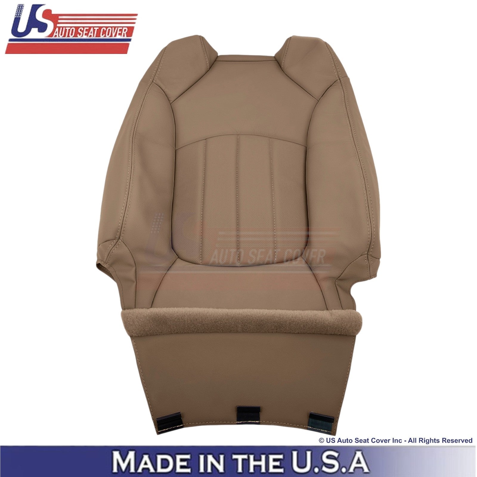 2013-2017 For Buick Enclave Leatherette Driver Top Replacement Cover Choccachino