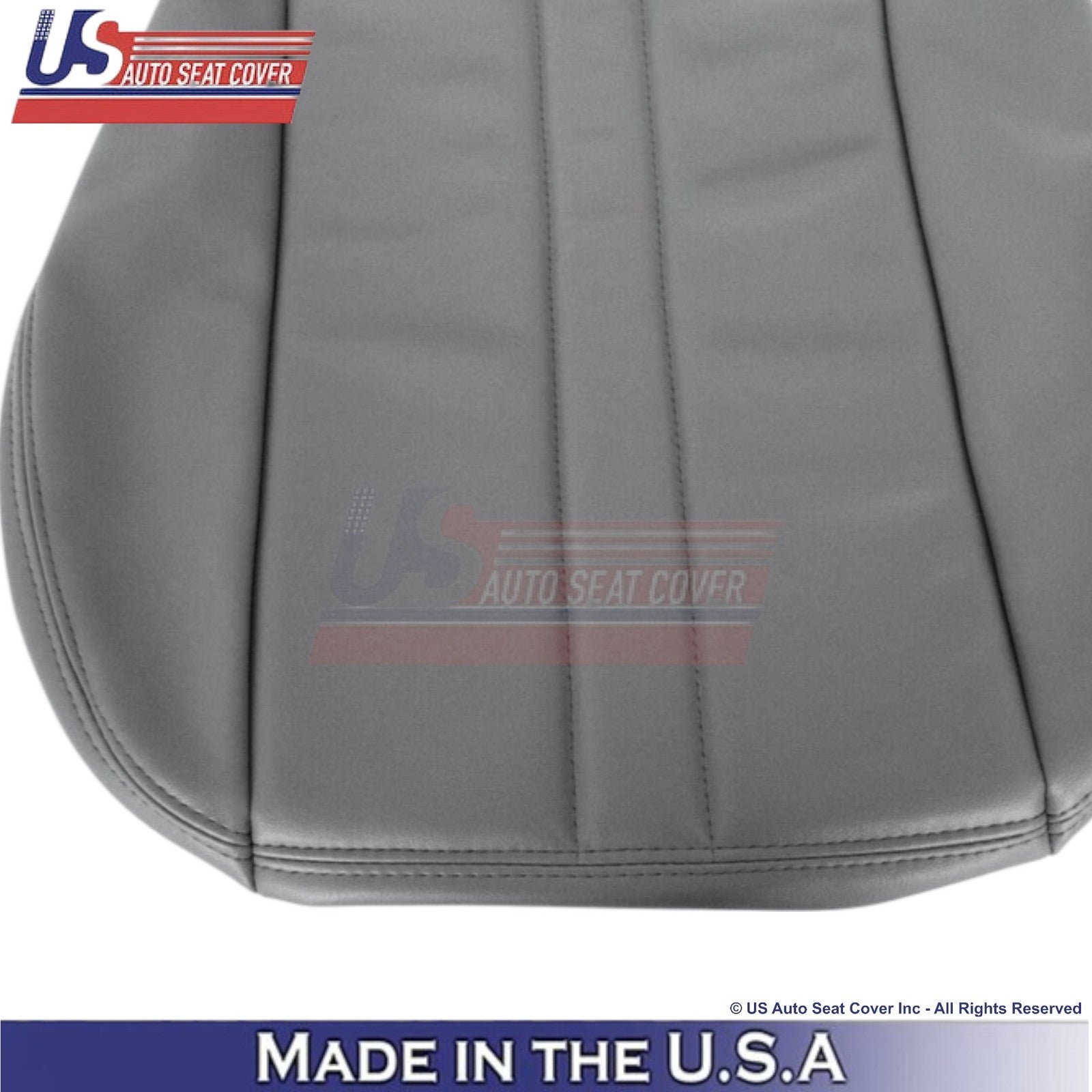 2003-2009 Fits Chevrolet Kodiak Bottom Leatherette Replacement Cover Pewter