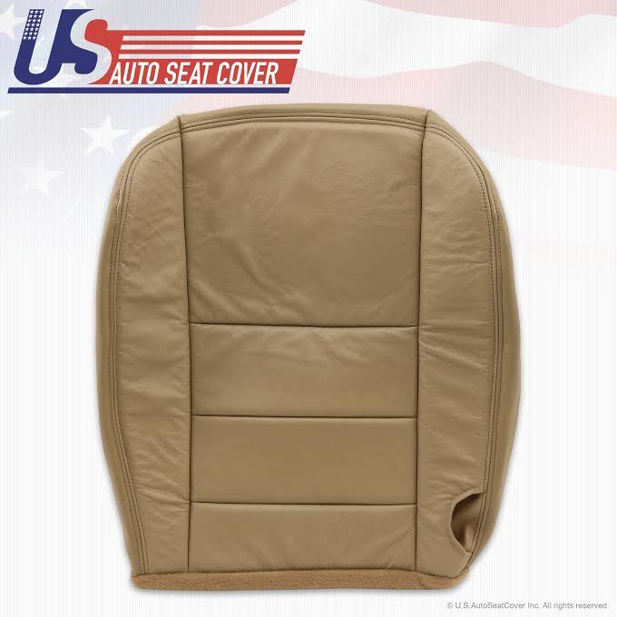 2002 To 2007 Ford F350 Super Duty Lariat PASSENGER Bottom Leather Seat Cover TAN