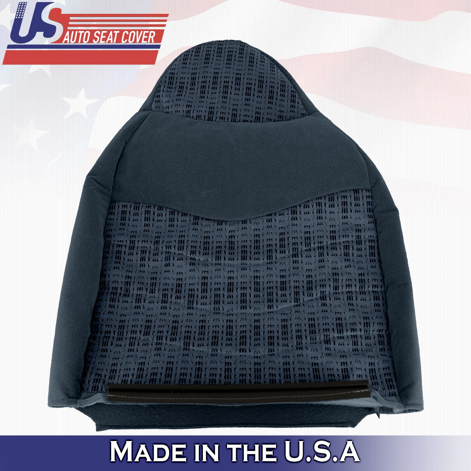 1999 For Ford F250 F350 F450 F550 XLT Passenger Side Top Cloth Seat Cover Blue