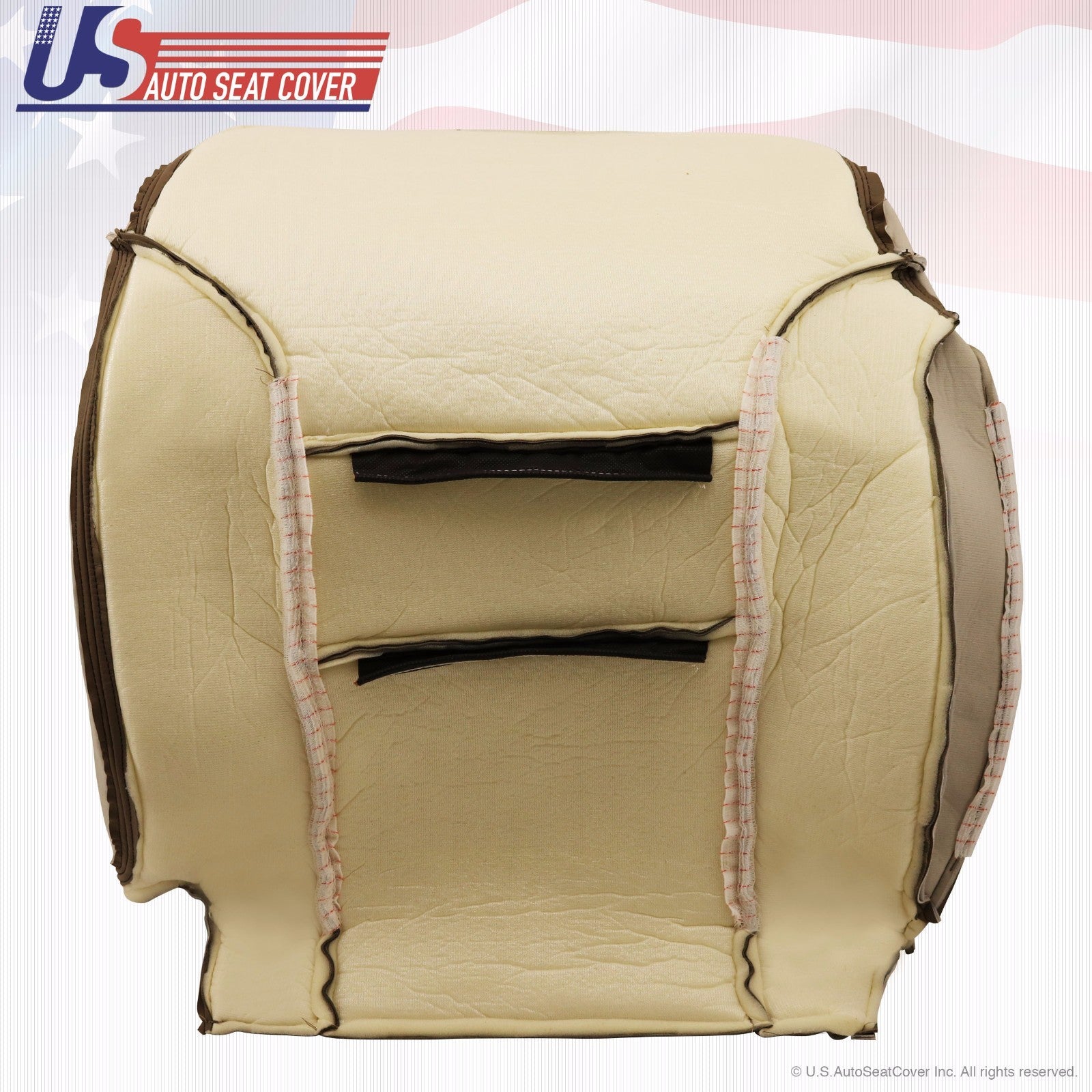 for a 1995 to 1999 Chevy C/K 1500 front Lean Back Leather Replacement in Gray