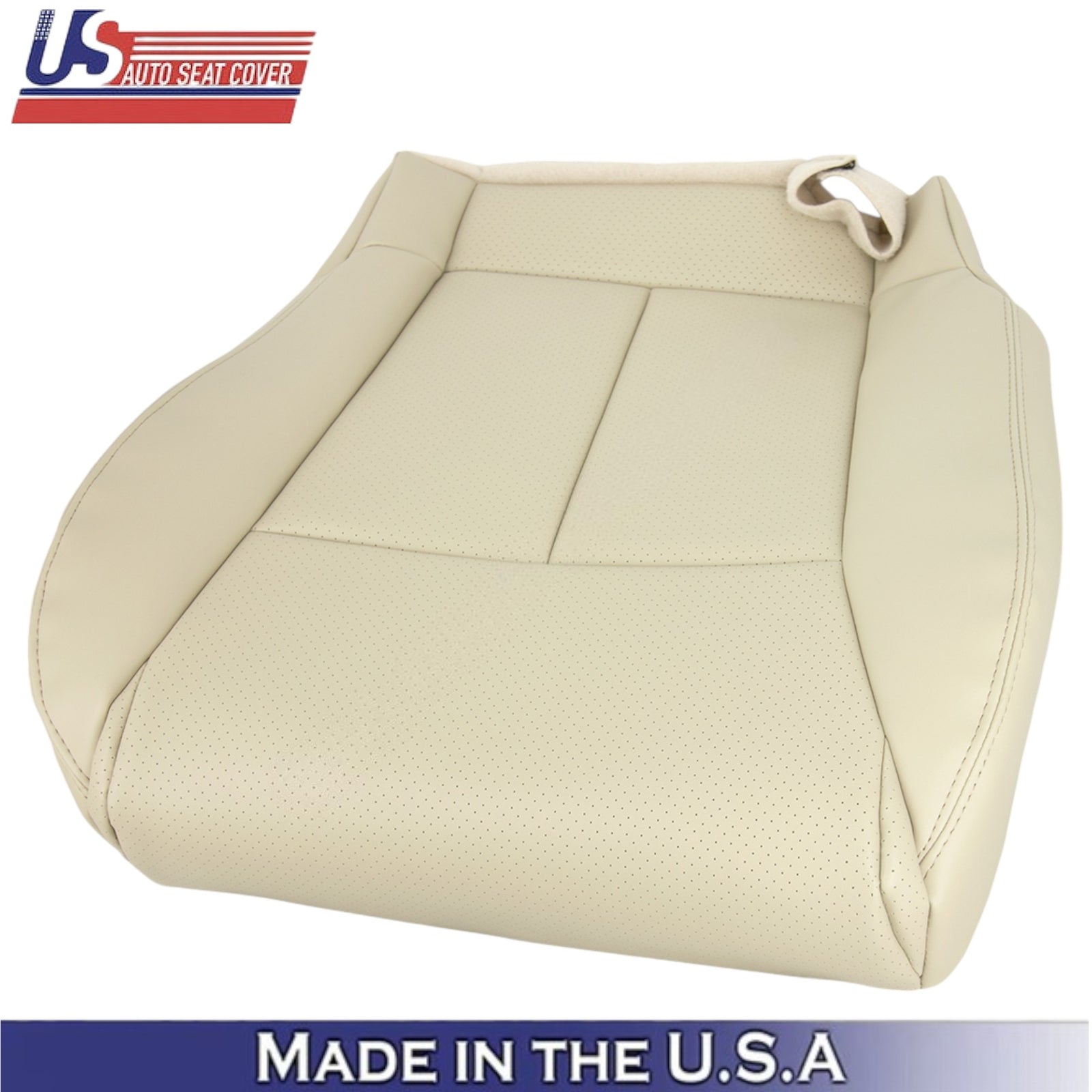 2006-2010 for Infiniti M45 M35 Sedan Front Seat Covers Genuine Leather Wheat Tan