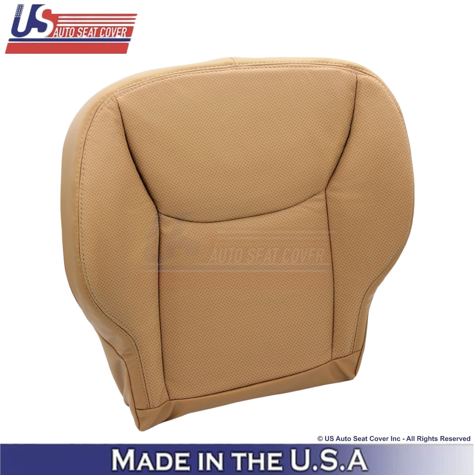 2000-2002 For Mercedes-Benz S Genuine Leather Prf Passenger Bottom Cover Saffron