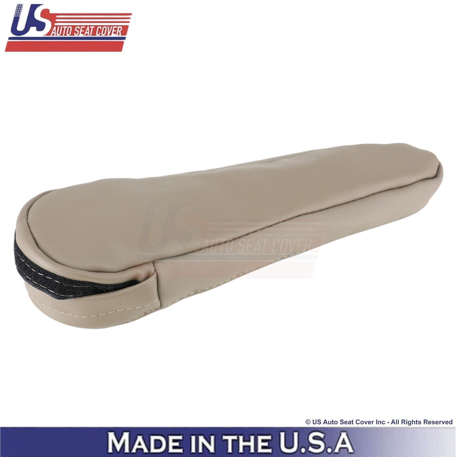 1998-2003 Fits Toyota Sienna Genuine Leather Front Replacement Covers Light Oak