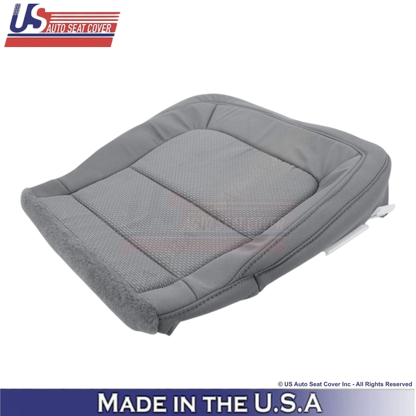 2015-2022 For Chevrolet Colorado Cloth Front Replacement Covers Dark Ash Gray