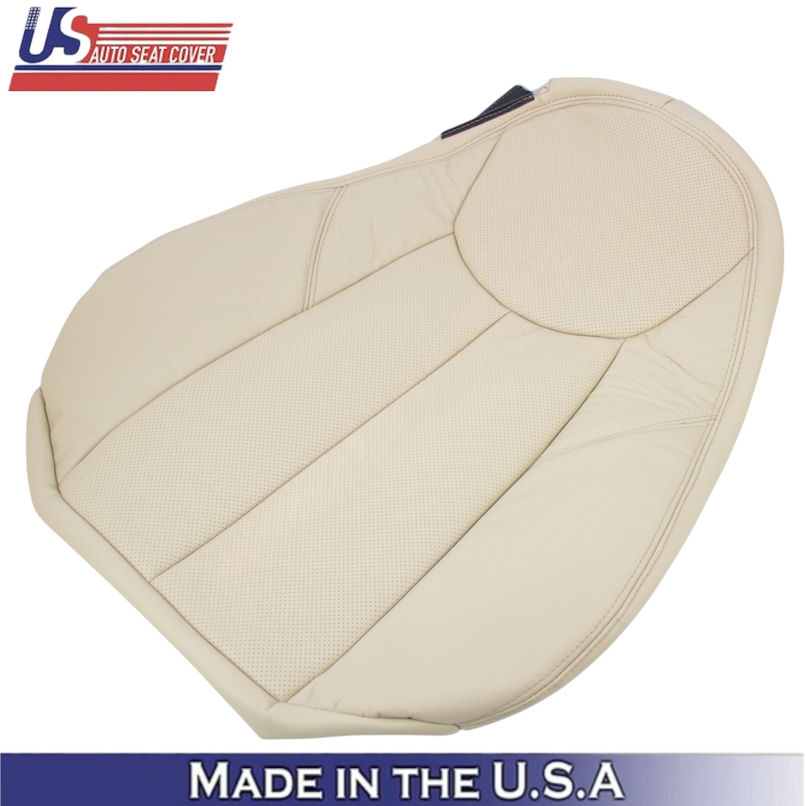 2003-2007 for Mercedes Benz R230 SL500 Front Seat Covers Genuine Leather Beige