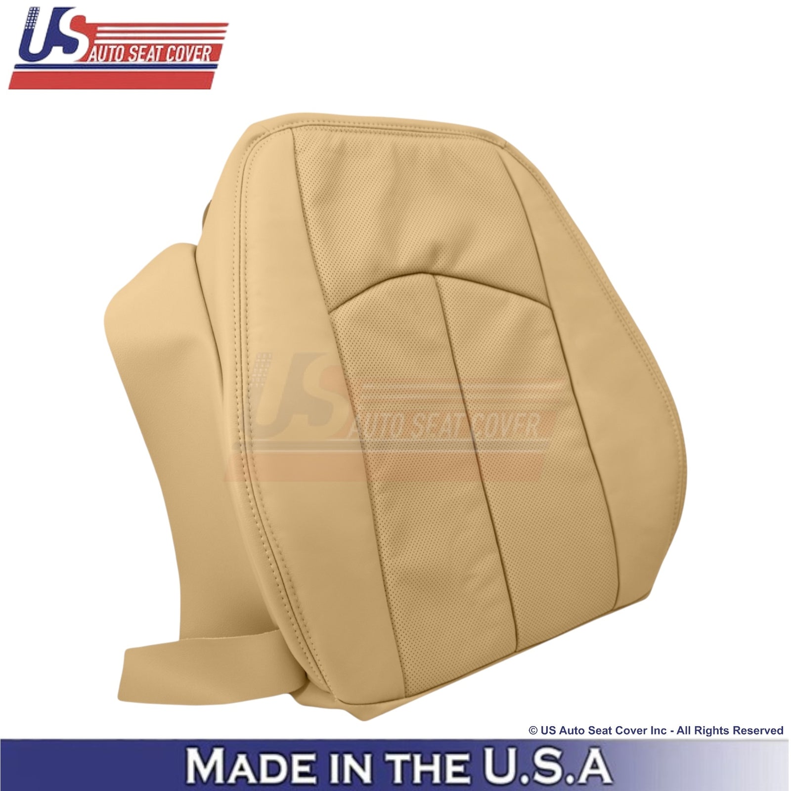 2002-2009 For Mercedes-Benz E-Class Leather Top Replacement Seat Covers Tan
