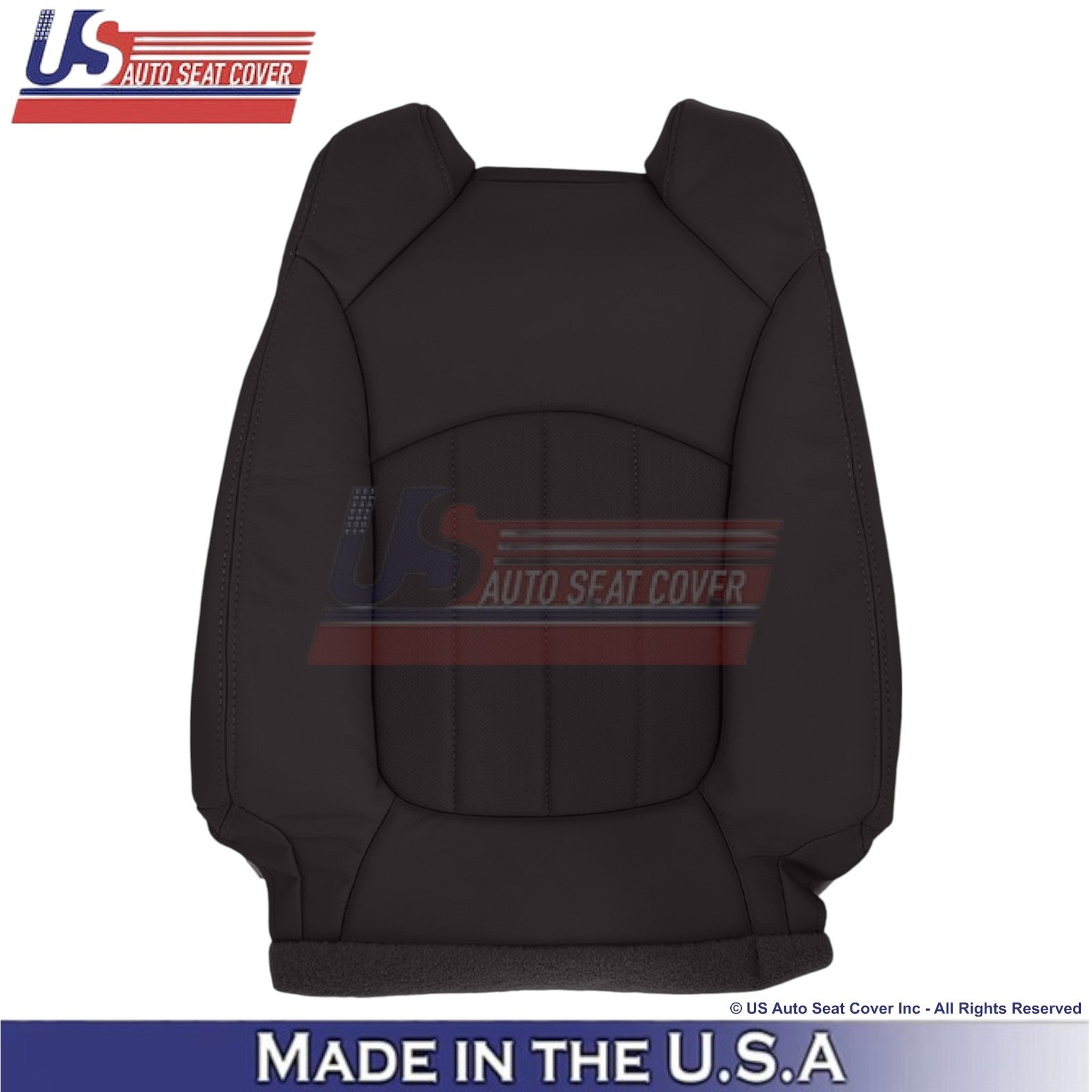 2013-2014 For Buick Enclave Leather Front Replacement Seat Covers Cocoa Brown