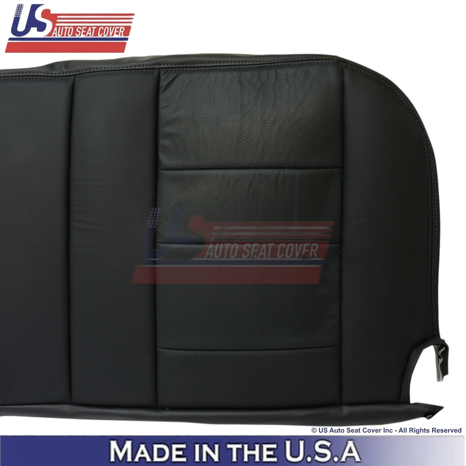 2003-2004 Fits Ford F250 F350 Lariat Leather Perf Rear Bottom OEM Cover Black