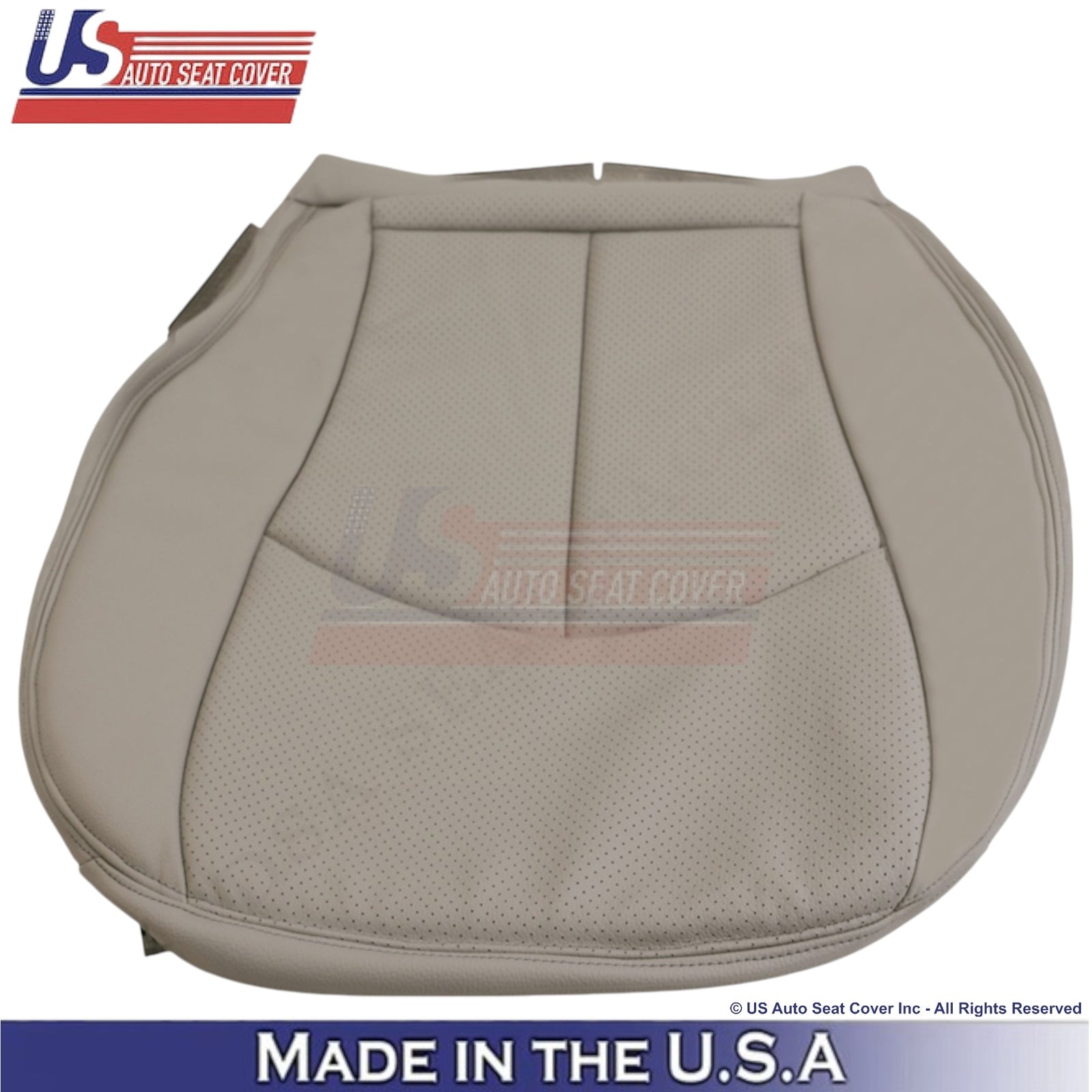 2002-2009 For Mercedes-Benz E-Class Leather Front Replacement Seat Covers Gray