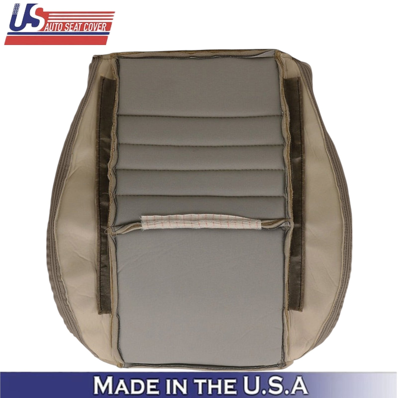 1999-2004 For Ford Mustang GT Leatherette Passenger Bottom Cover Med. Parchment